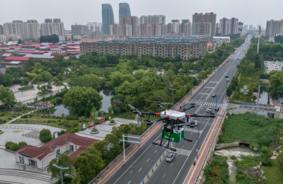 山东联通5G-A赋能无人机开启药品投送新时代
